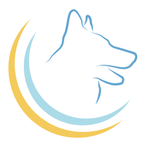 Icône chien du site de Marie Fréville ostéopathe animalier